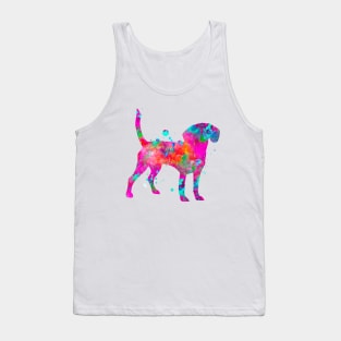 Beagle Dog Watercolor Painting 2 Tank Top